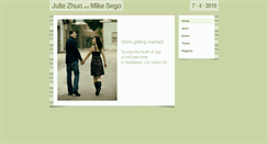 Desktop Screenshot of mike-and-julie.com